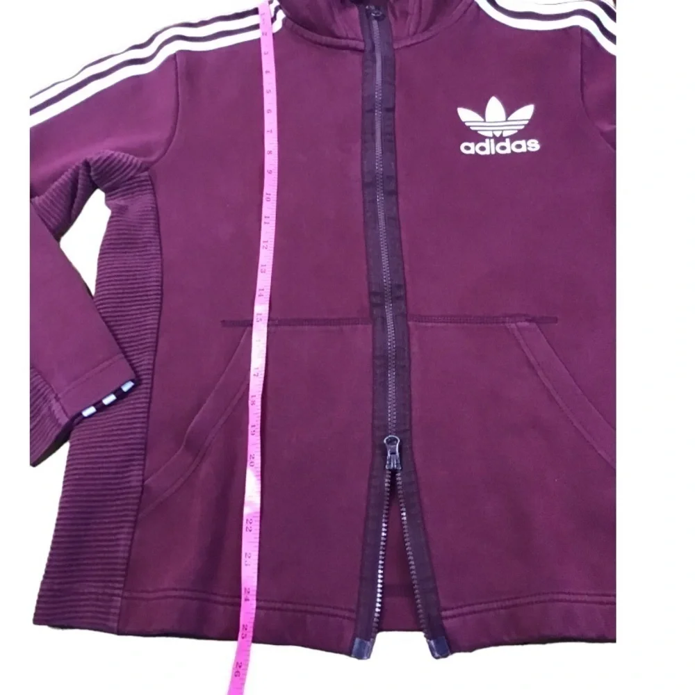 ADIDAS ESSENTIALS FRENCH TERRY 3-STRIPES FULL-ZIP HOODIE Men’s Medium